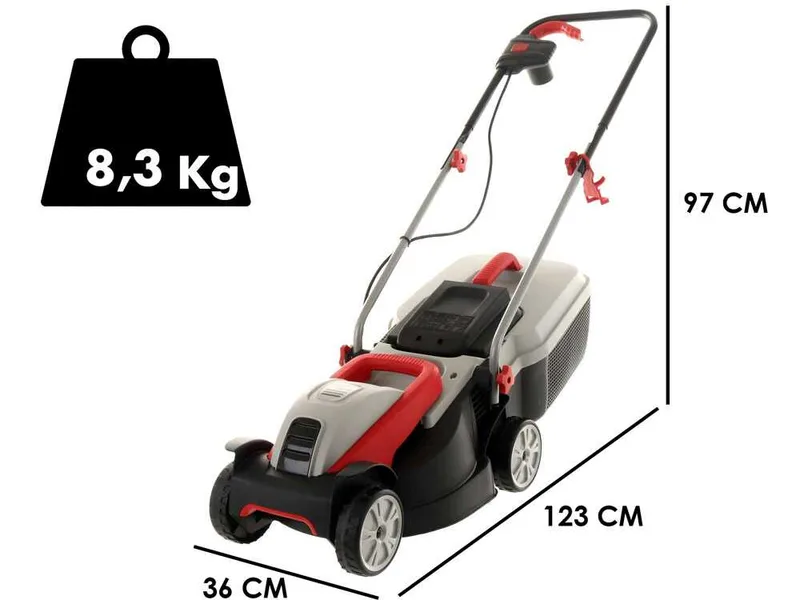 AL-KO 3.22 SE - Tondeuse à gazon électrique - 1000W - Coupe de 32 cm