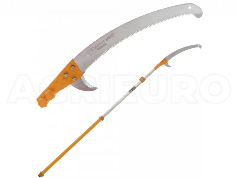 Scie de jardin professionnelle sur perche télescopique en aluminium Silky Hayate 3800 - KSI037042