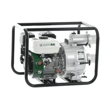 Motopompe thermique Greenbay GB-TWP 80 - Pour eaux chargées - avec des raccords de 80 mm
