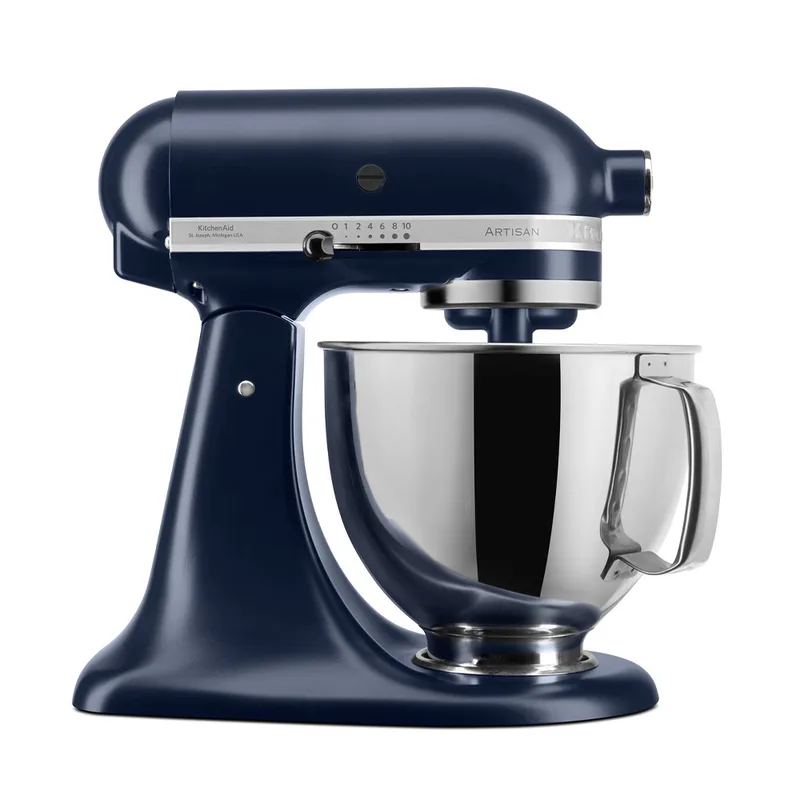 KitchenAid Artisan 5KSM125-EIB Ink Blue - Batteur mélangeur planétaire avec tête relevable