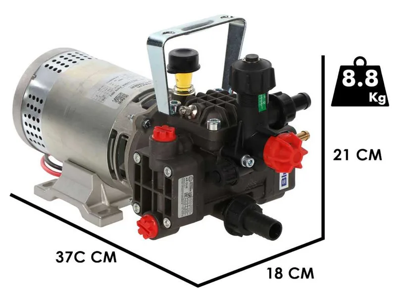 Annovi Reverberi ar due DC - Motopompe électrique de pulvérisation - 12 V - 10 bars - sans batterie