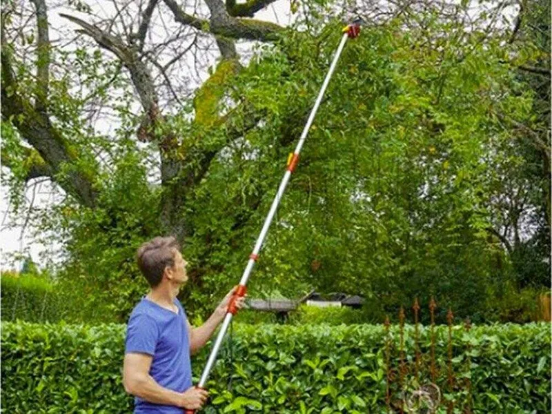 Wolf Garten RR 400 T - Coupe-branches télescopique professionnel - Perche de 220/400 cm - Ø 32 mm