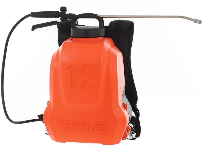 Pompe de pulvérisation à dos Stocker Ergo 12 - Batterie au lithium 12 litres - 5 bar