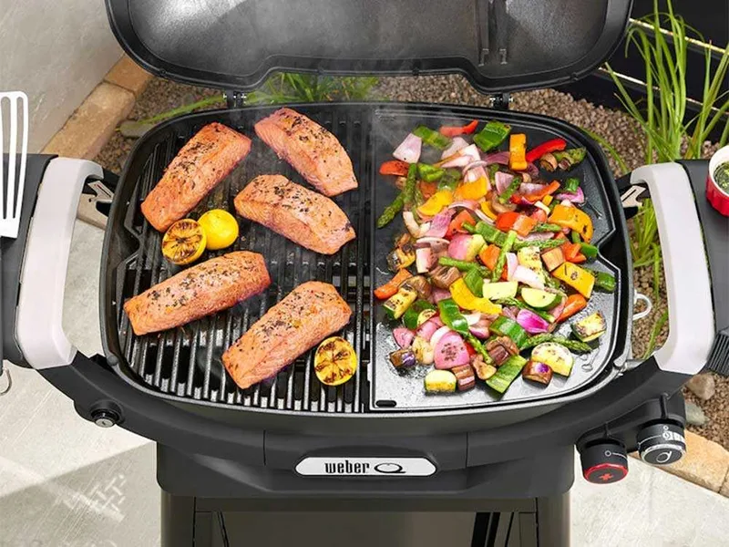 Plaque en fonte Weber - Pour barbecue Q2100N, Q2200N et Q2800N+