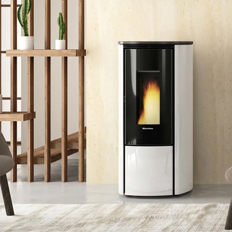Extraflame Katia 9 5.0 Evo Poêle à granulés Evolution Line blanc