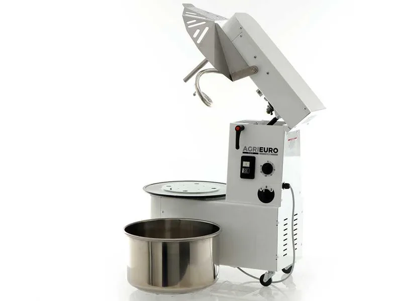Pétrin à spirale triphasé Mixer 3000 T-2G Deluxe 2 vitesses - cuve 32 litres - 25 Kg
