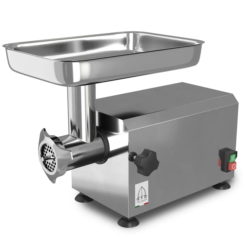 Tre Spade TC-12 PRO INOX DELUXE - Hachoir à viande électrique - 750 W - N.12