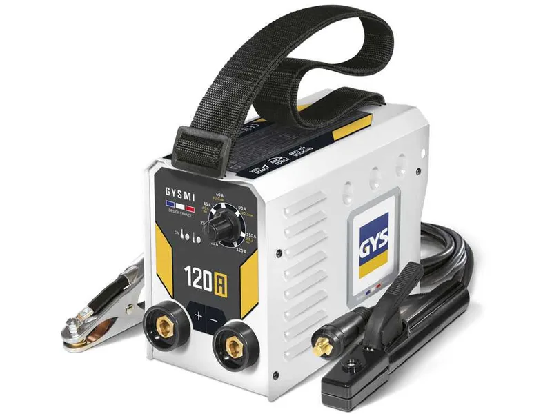 Gys Gysmi 120A - Poste à souder inverter (MMA) - Kit mallette - Courant continu (CC)