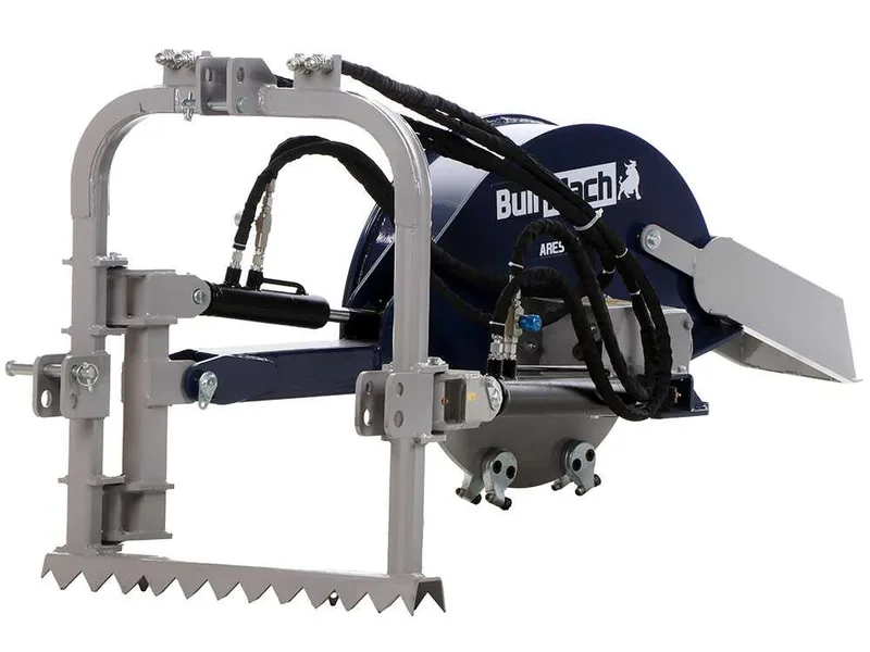BullMach ARES 61 H - Rogneuse de souches à tracteur - Déport hydraulique