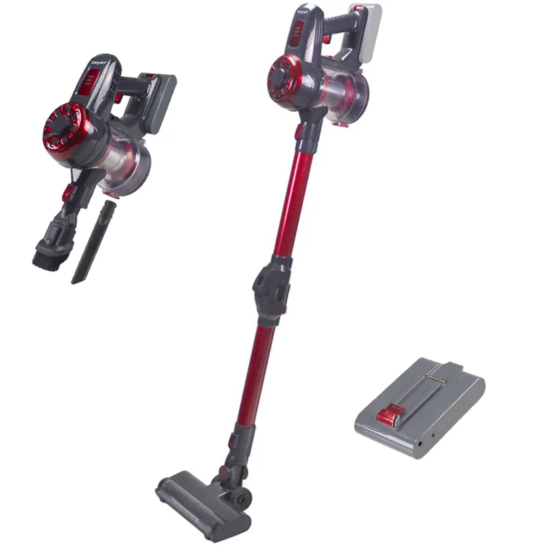 Beper P202ASP100 - Balai électrique rechargeable - 2 en 1 - 22,2 V 2 Ah