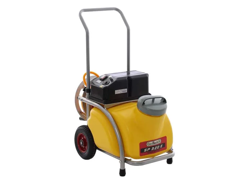 GeoTech SP 320 E - Pompe de pulvérisation électrique à batterie sur chariot - 30 L