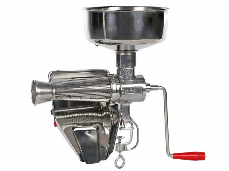 New O.M.R.A OM-2300-AL - Presse-tomates manuel aluminium N5