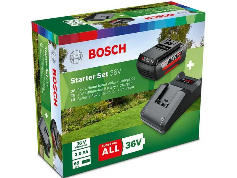 Starter Set 36V BOSCH - Avec une batterie de 2.0 ah et chargeur