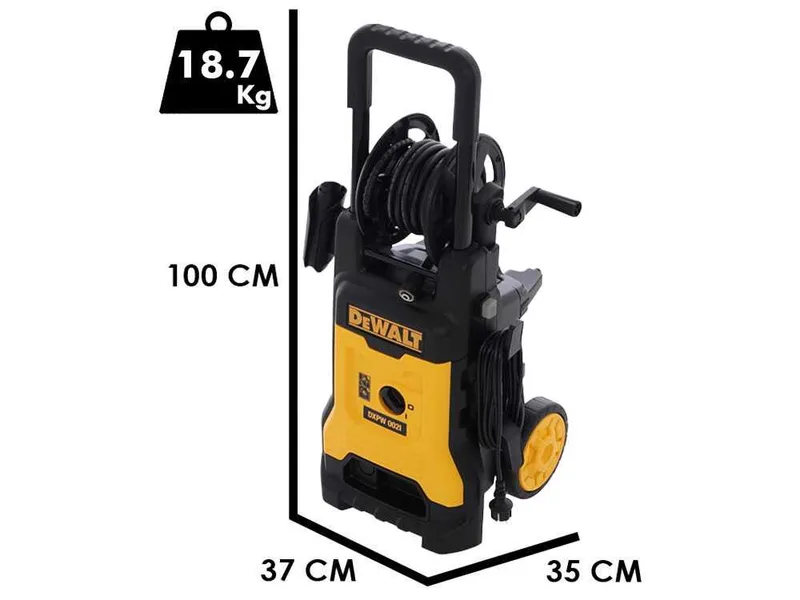 DEWALT DXPW002I - Nettoyeur haute pression semi-professionnel à eau froide - 160 bars - 450l/h