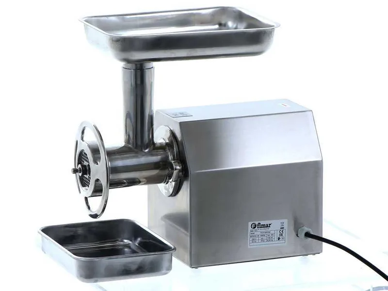 Fimar TC22C - Hachoir à viande électrique - 400 V - 1,5 CV - Groupe de hachage en aluminium - Sans inverseur de marche
