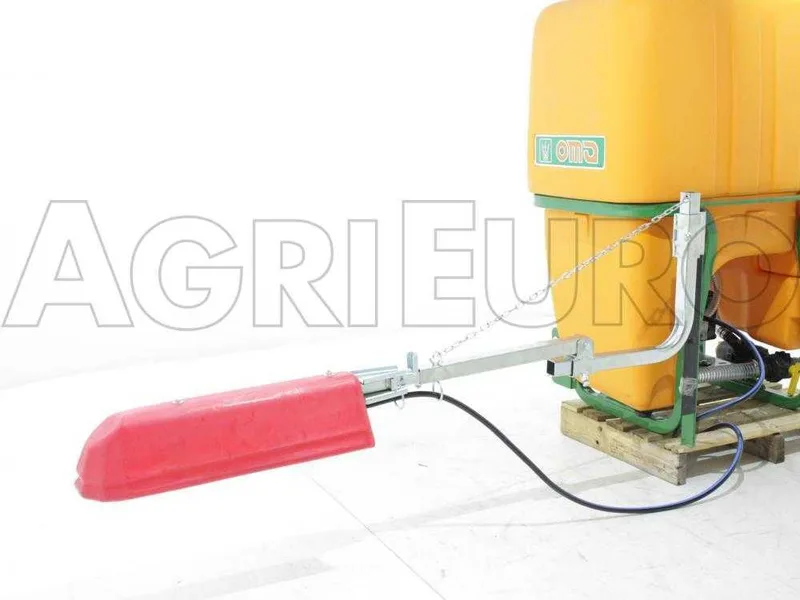 Rampe de désherbage mécanique interligne avec cloche longue à 2 jets