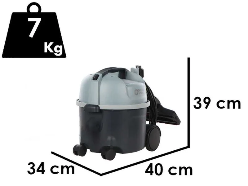 Nilfisk VP 300 Eco Hepa EU - Aspirateur professionnel - Bidon en plastique de 10 L - 400W