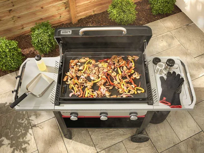 Kit pour smashed burger pour plancha Weber