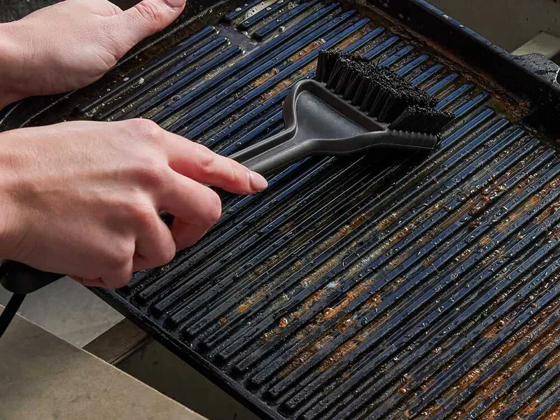 Brosse de nettoyage pour grille et plaque - Ninja
