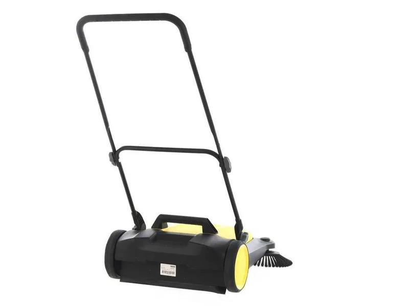 Kärcher S 4 Twin - Balayeuse manuelle avec bac de ramassage - compartiment de récolte de 20 litres