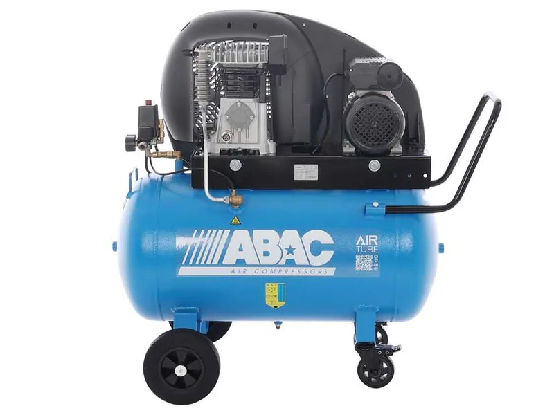 ABAC A29B 90 CM2 - Compresseur d'air électrique monophasé par courroie - Moteur 2 CV – 90 L