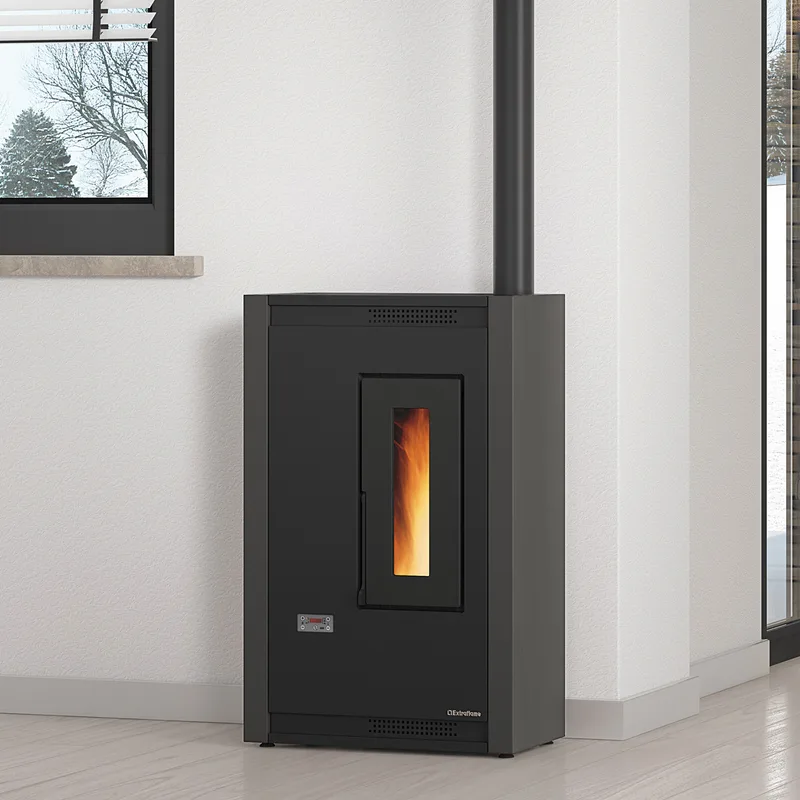 Extraflame Luisella 16 5.0 poêle à granulés gris graphite