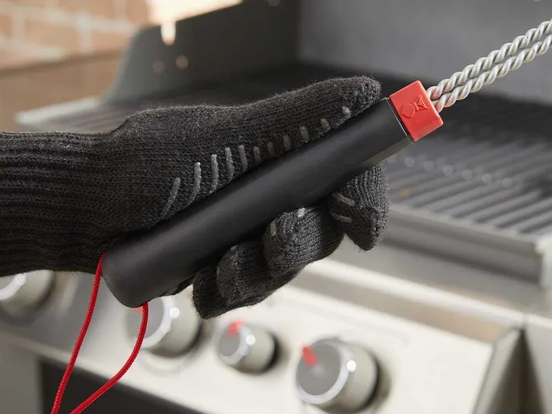 Brosse pour grilles Weber - 45 cm