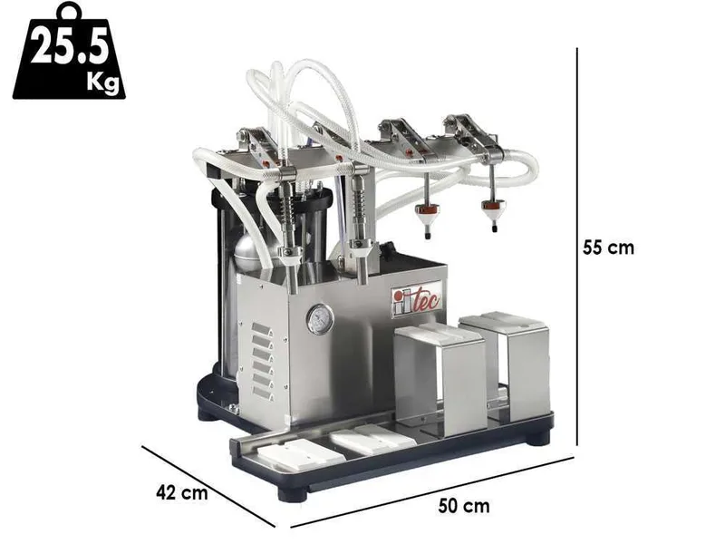 Il-Tec Ultrafiller 4 Mista - Remplisseuse pneumatique à dépression pour liquides alimentaires