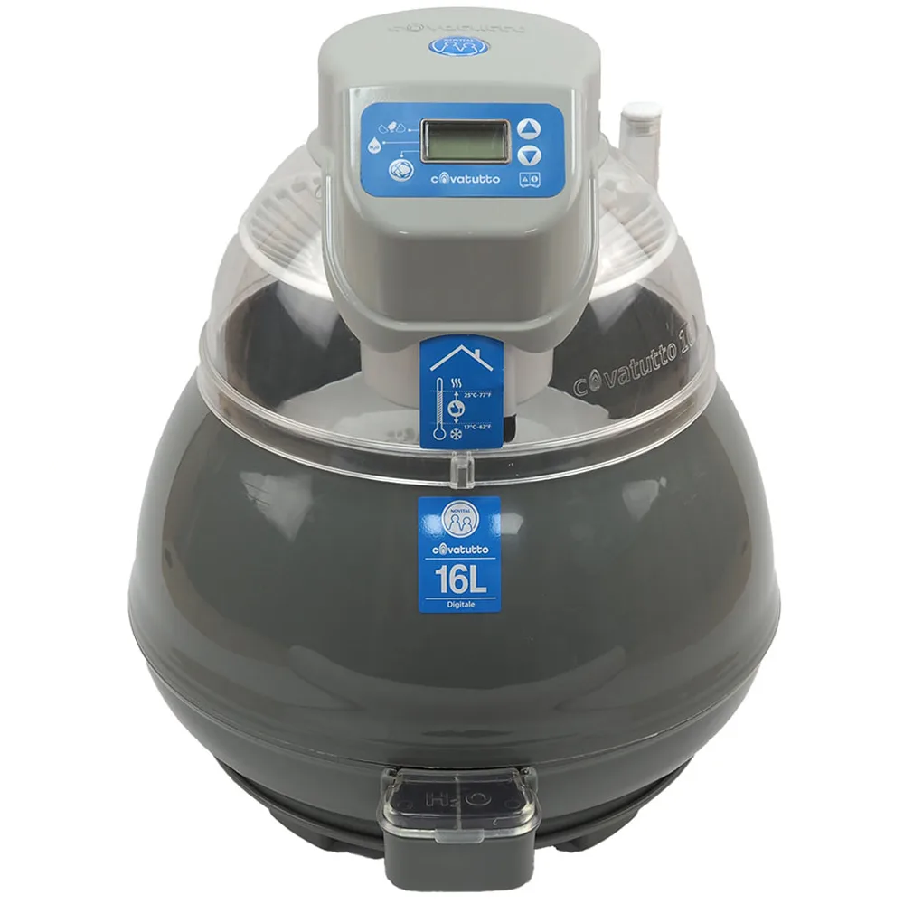 Novital Covatutto 16L Fan - Incubateur pour œufs automatique