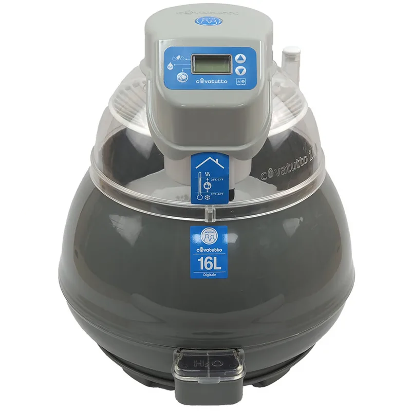 Novital Covatutto 16L Fan - Incubateur pour œufs automatique