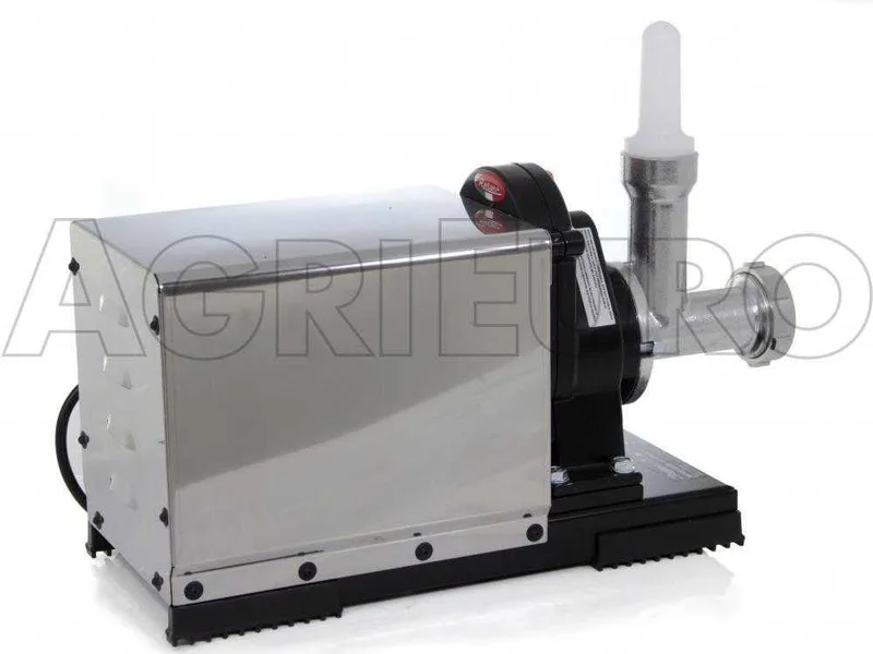 Machine à pâtes Reber 9070NSP INOX avec moteur électrique à induction professionnel 1200W - Motoréducteur à engrenages en acier