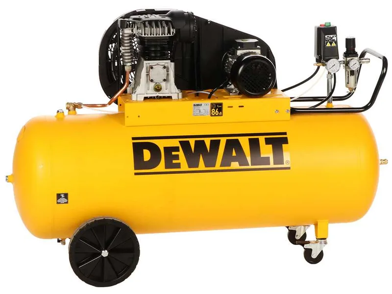 DeWalt DXCMB3T200HE - Compresseur d'air électrique triphasé par courroie - Moteur 3 CV – 200 L