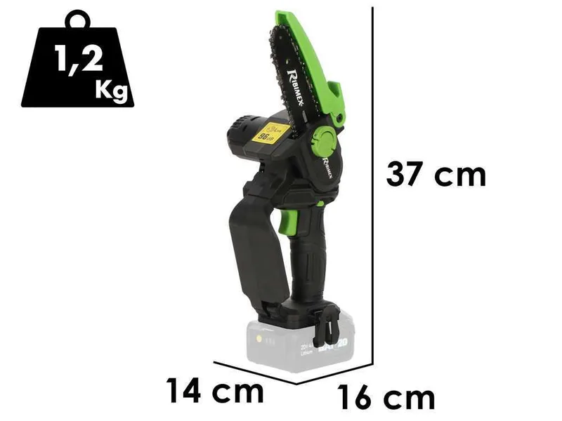 Ribimex PRBAT20/TRBSB - Élagueuse sur batterie