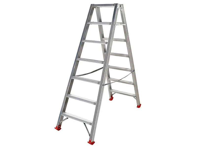 Échelle double en aluminium 1031, 2x7 marches, 1,70 m