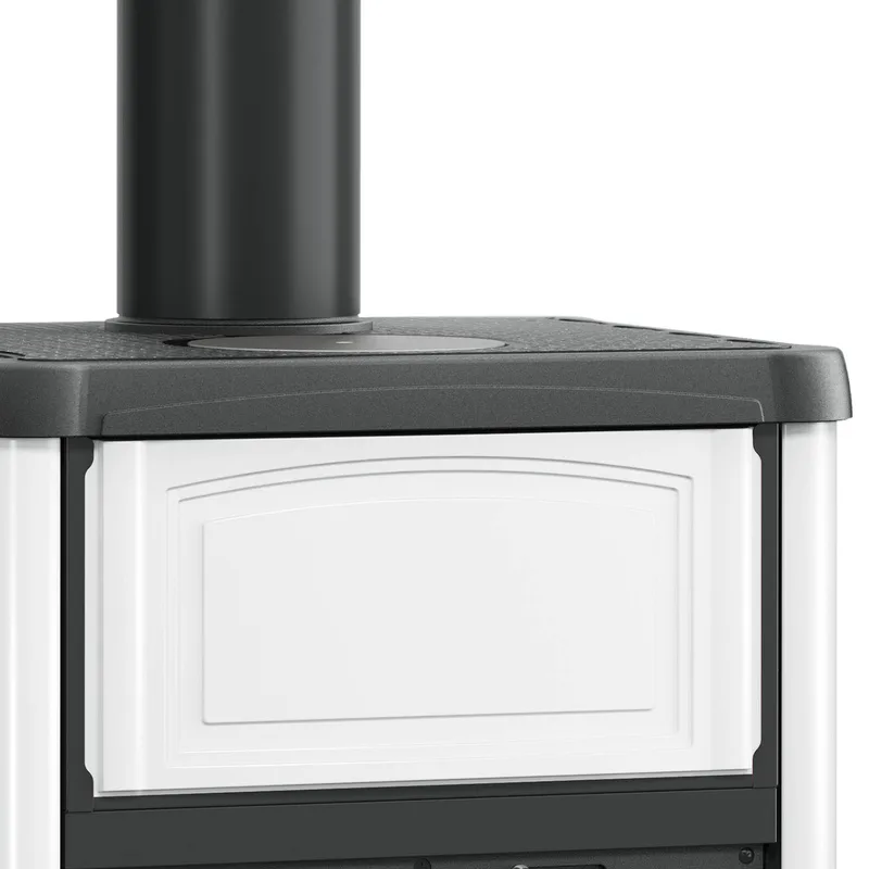 La Nordica Concita 2.0 Poêle à bois Majolique Blanc Infinity