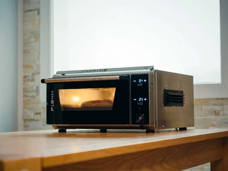 Effeuno Easy Pizza PRO P134H - Four électrique à pizza - Pierre Effeuno