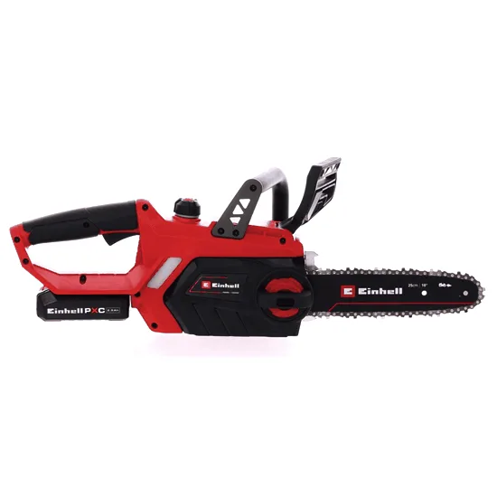 Einhell GE-LC 18/25-1 Li Kit - Tronçonneuse à batterie 18 V 2,5 Ah - Guide de 25 cm
