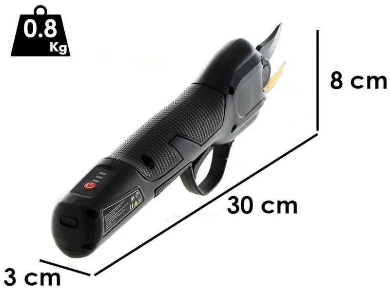Sécateur électrique avec batterie incorporée BlueBird PS 22-18 - 4.2V - 2.6Ah