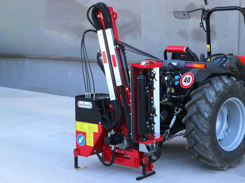 GeoTech Pro HRM 100 - Épareuse pour tracteur