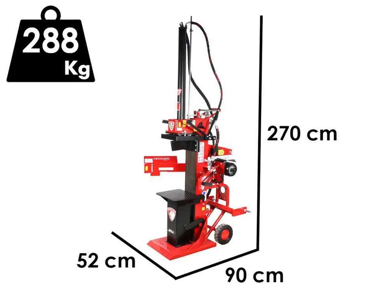 Ceccato olindo SPLE13TLT - Fendeuse à bois électrique - Verticale - 400V