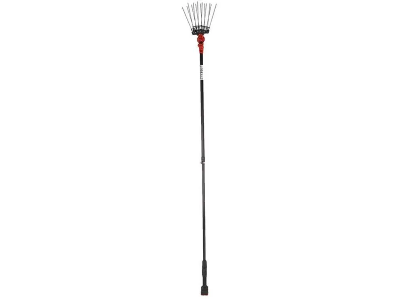 Aima Tandem Cordless - Peigne vibreur électrique à batterie - Perche télescopique en aluminium 195-300 cm - 3 x 21 V 5,2 Ah