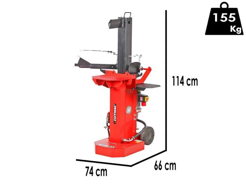 Docma SF100 Rapid 380/4 XX - Fendeuse électrique - Verticale - 400V