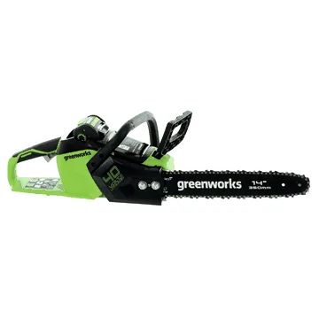 Greenworks GD40CS15 40V - Tronçonneuse à batterie - Guide 35 cm