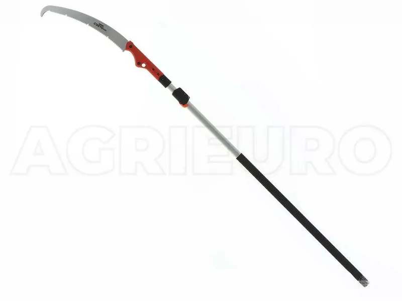 Scie de jardin Stocker Corvo 430 TC avec perche télescopique 195-310 cm