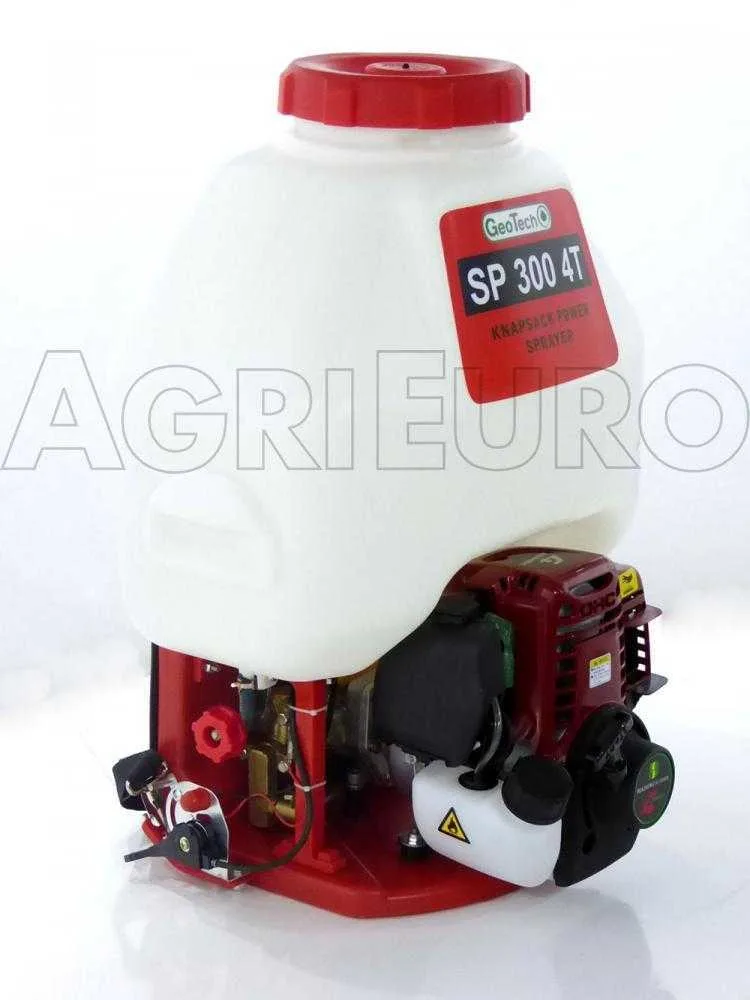 Pulvérisateur thermique à dos Geotech SP 300 4T avec moteur essence