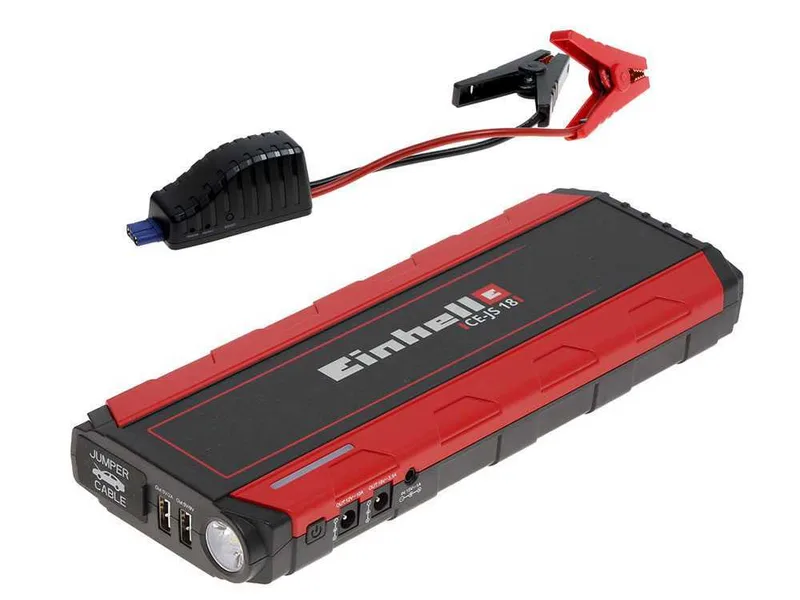 Einhell CE-JS 18 - Démarreur portable multifonction - démarreur de 12V - batterie externe