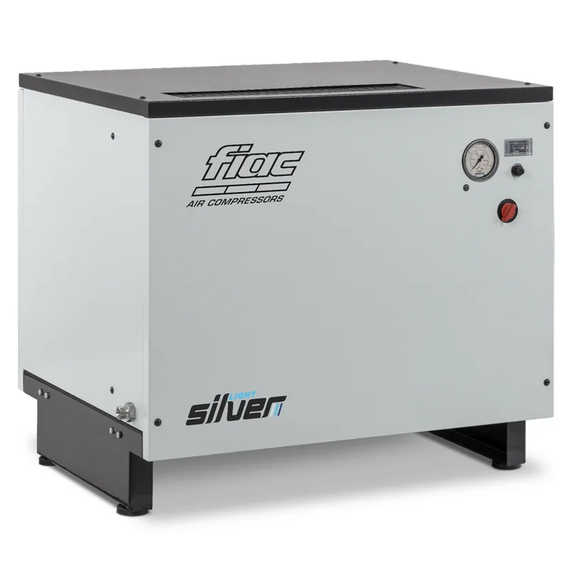 Fiac Light Silver LS 10 10 400/50 CE - Compresseur triphasé à vis silencieux - Moteur 10 CV