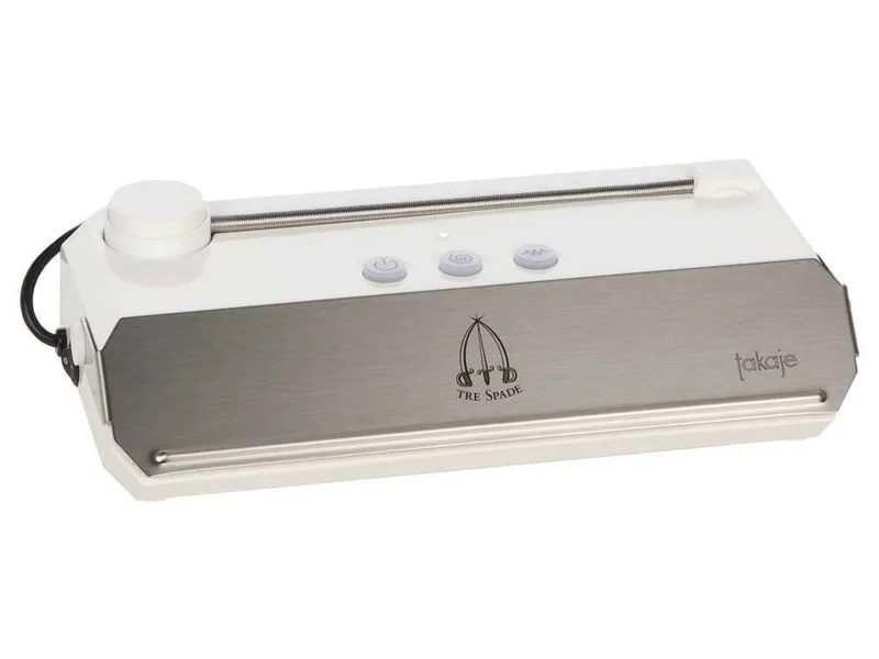 Tre Spade Takaje VacuumMachine Blanche - Machine sous vide - Barre de soudure de 33 cm