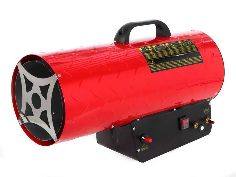 Générateur d'air chaud à gaz GeoTech GH 5300 F - démarrage piézoélectrique manuel