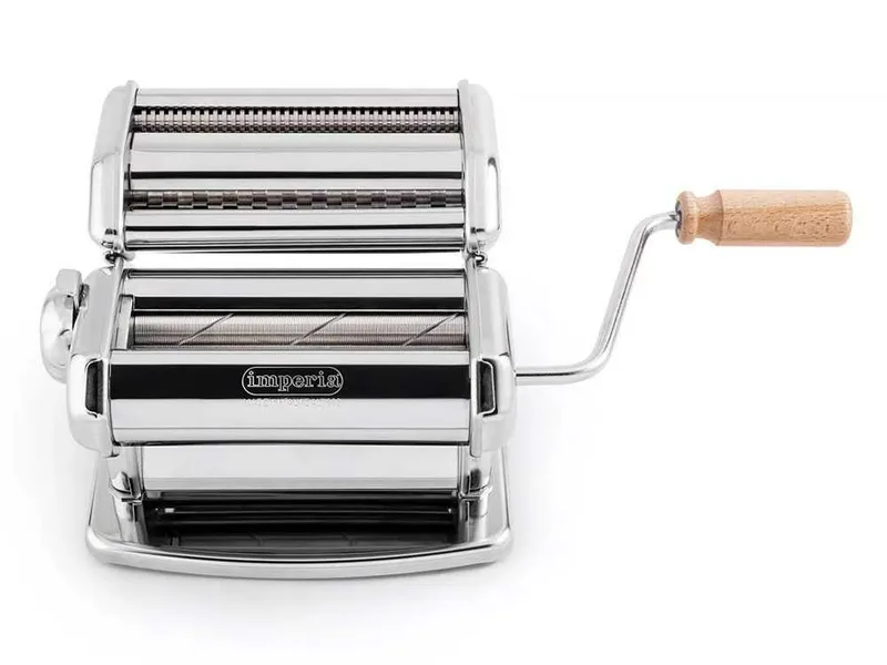 Imperia iPasta T.2/6,5 mm - Laminoir - Machine à pâtes manuelle en INOX